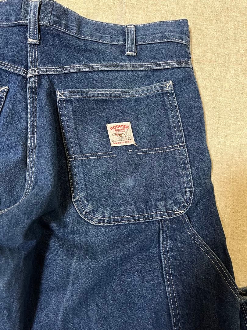 ポインター　pointer デニムパンツ　ペインターパンツ　アメリカ製