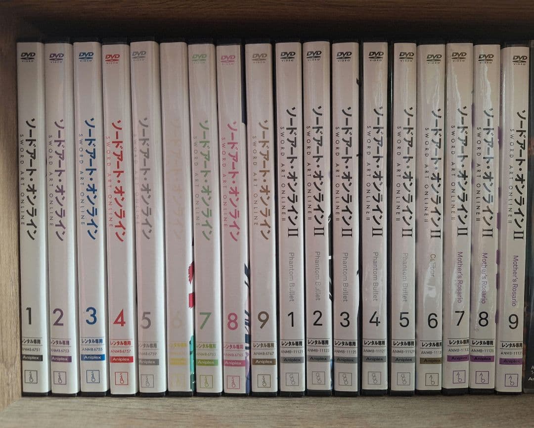 ソードアート・オンライン、DVD