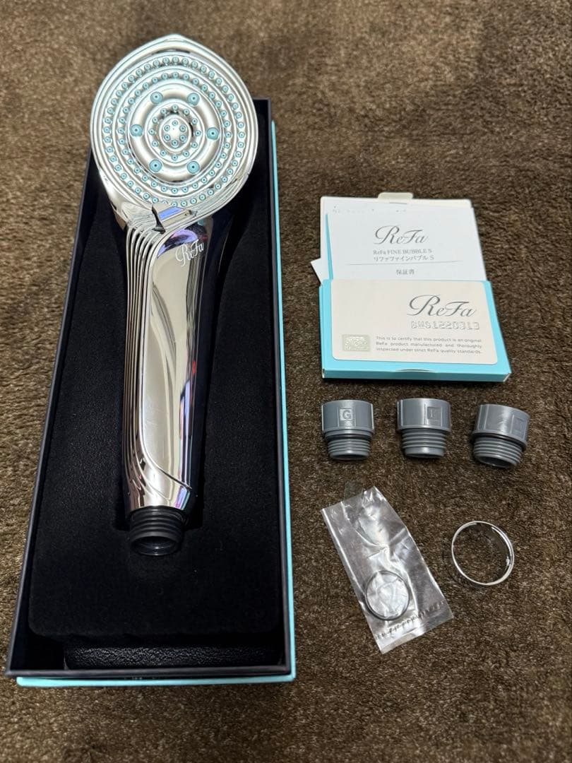 ReFa シャワーヘッド ファインバブルS 箱付き