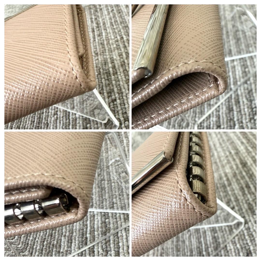 超美品　ferragamo　ガンチーニ　キーケース　6連　レザー