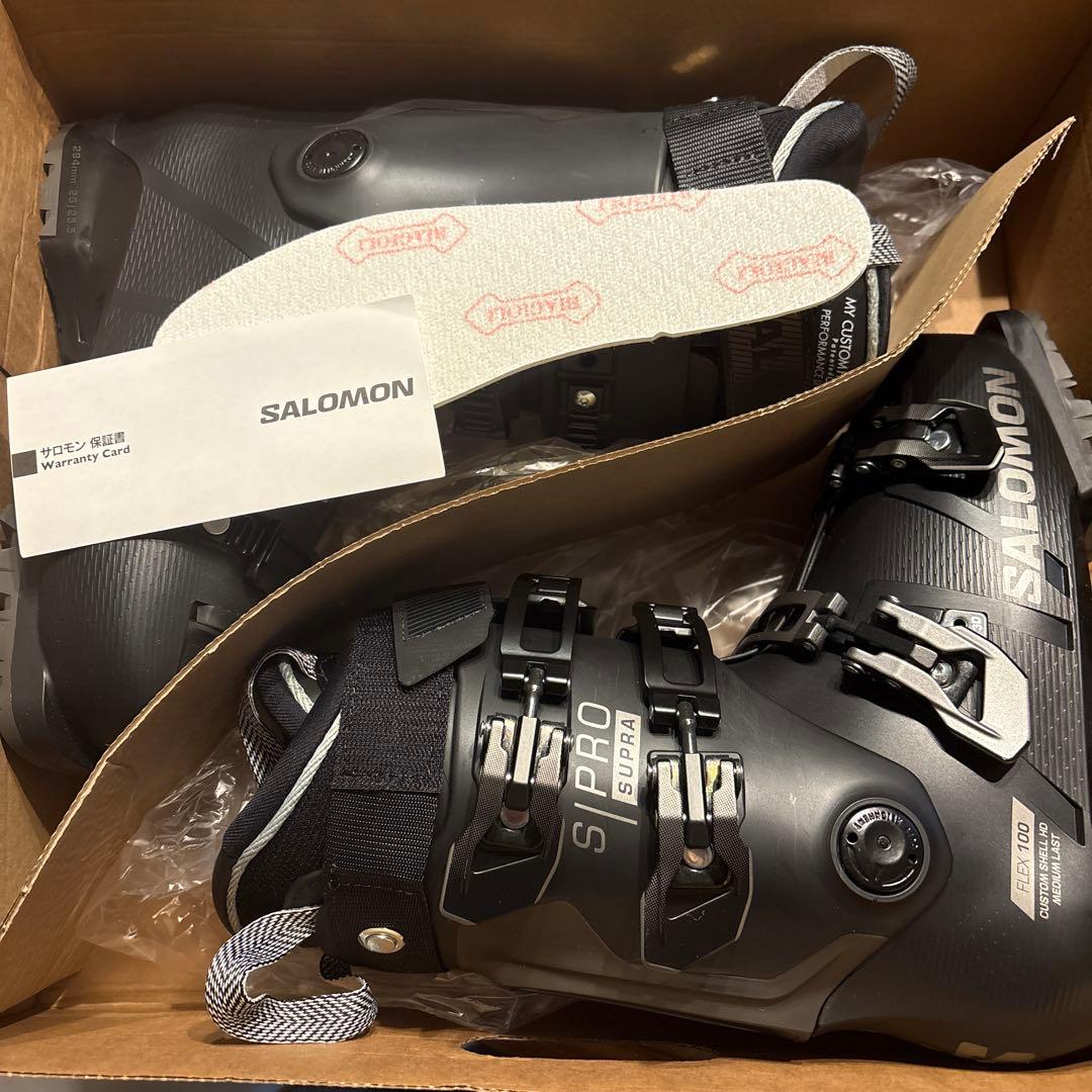 SALOMON S/PRO SUPRA 100 GW 25/25.5 未使用