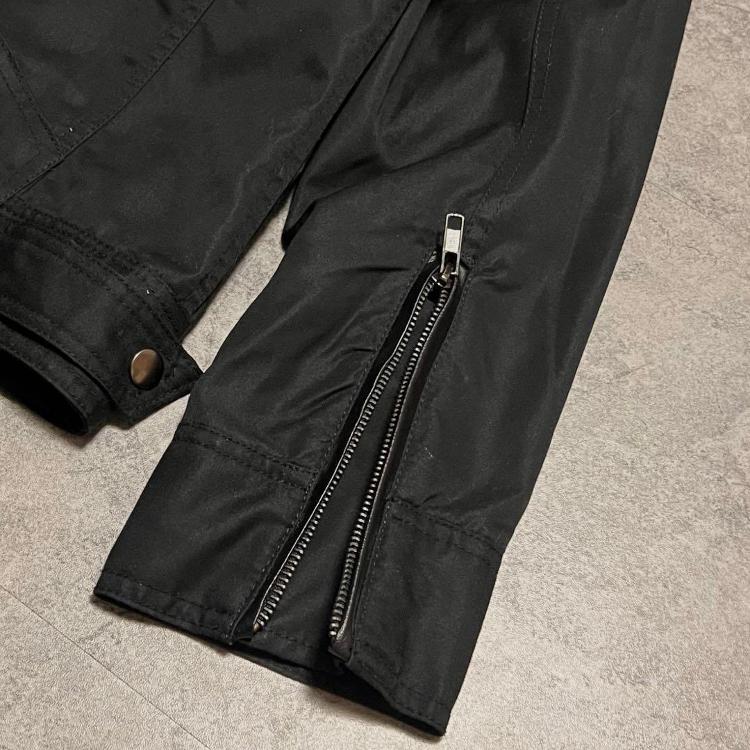 archive y2k semantic design　ライダース　黒　LL