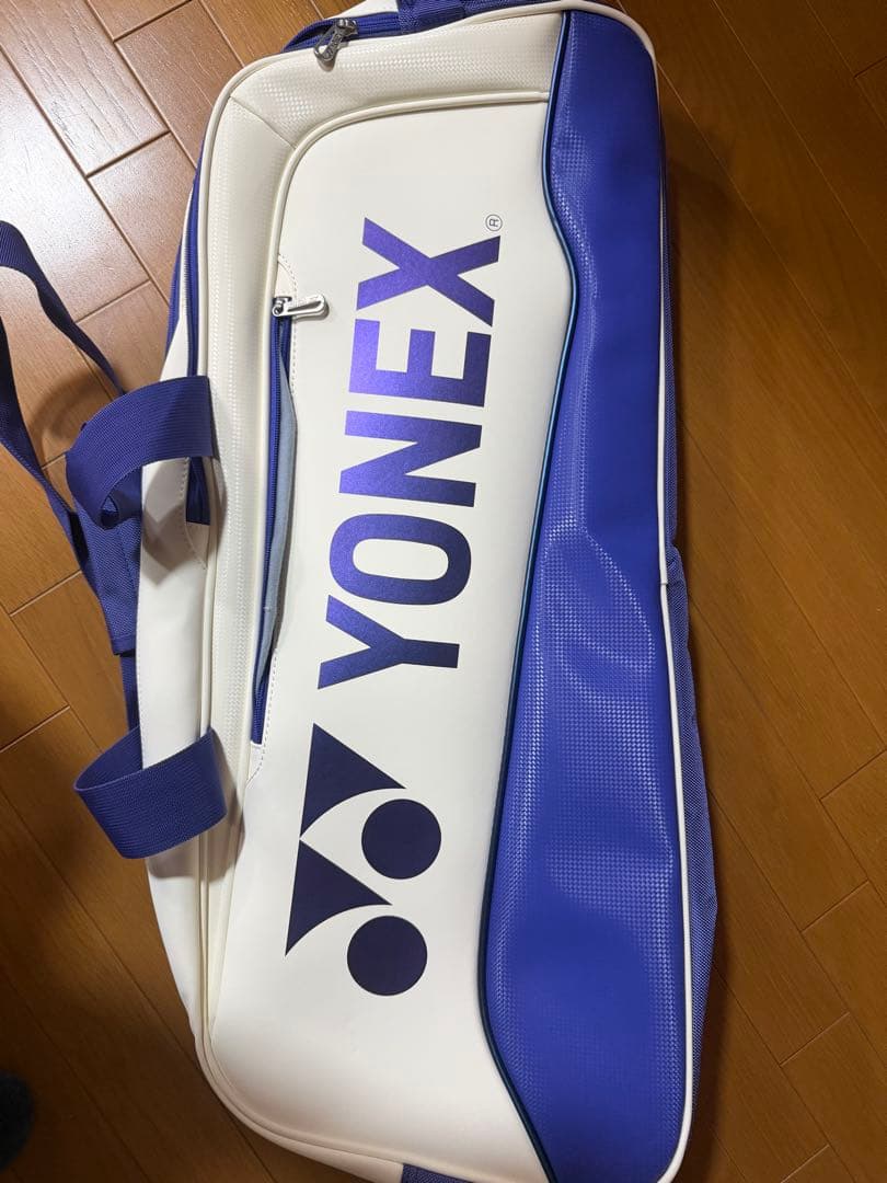 YONEX ラケットバッグ ホワイト/ブルー