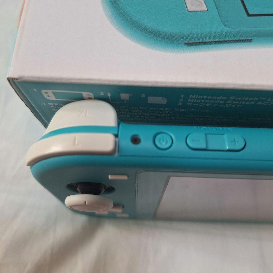 Nintendo Switch Lite ターコイズ　箱　充電器付き