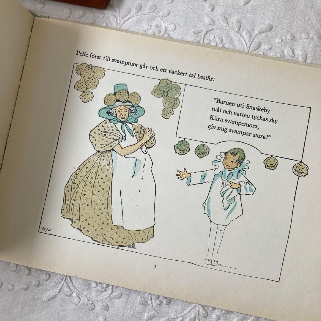 L863 洋書古書　北欧アンティーク　希少！オッティリア・アーデルボリの絵本