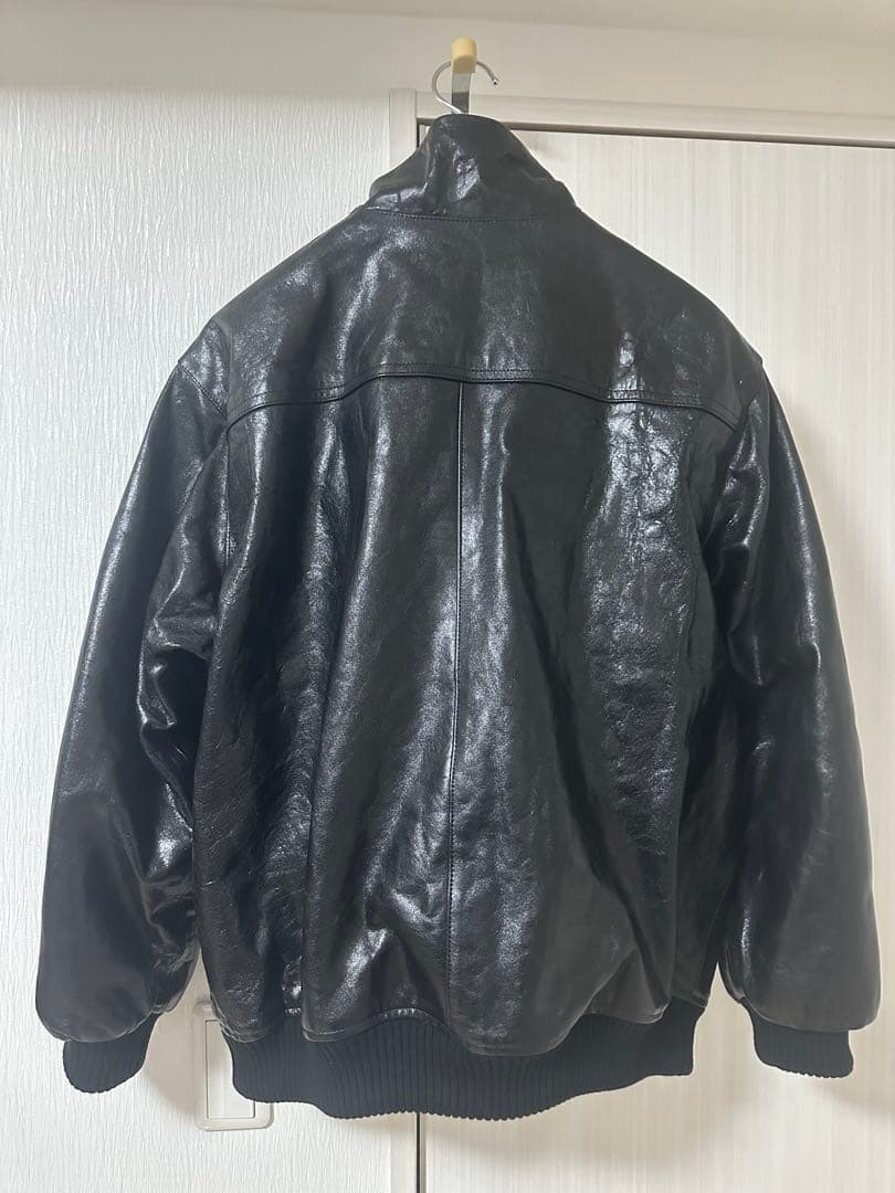 ジャケット・アウター auralee 25AW LAMB LEATHER ZIP BLOUSON 3