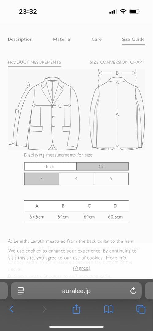 ジャケット・アウター auralee 25AW LAMB LEATHER ZIP BLOUSON 3