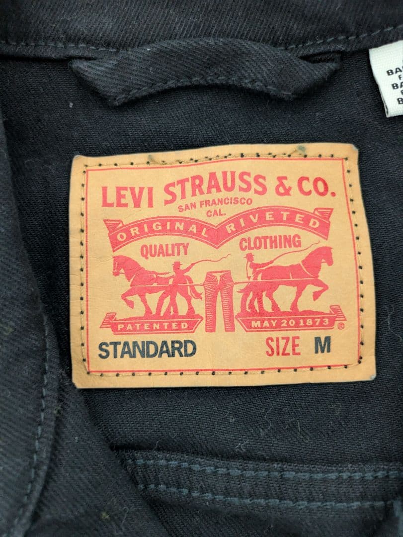 Levi's Type 3 Trucker ブラックデニムジャケット
