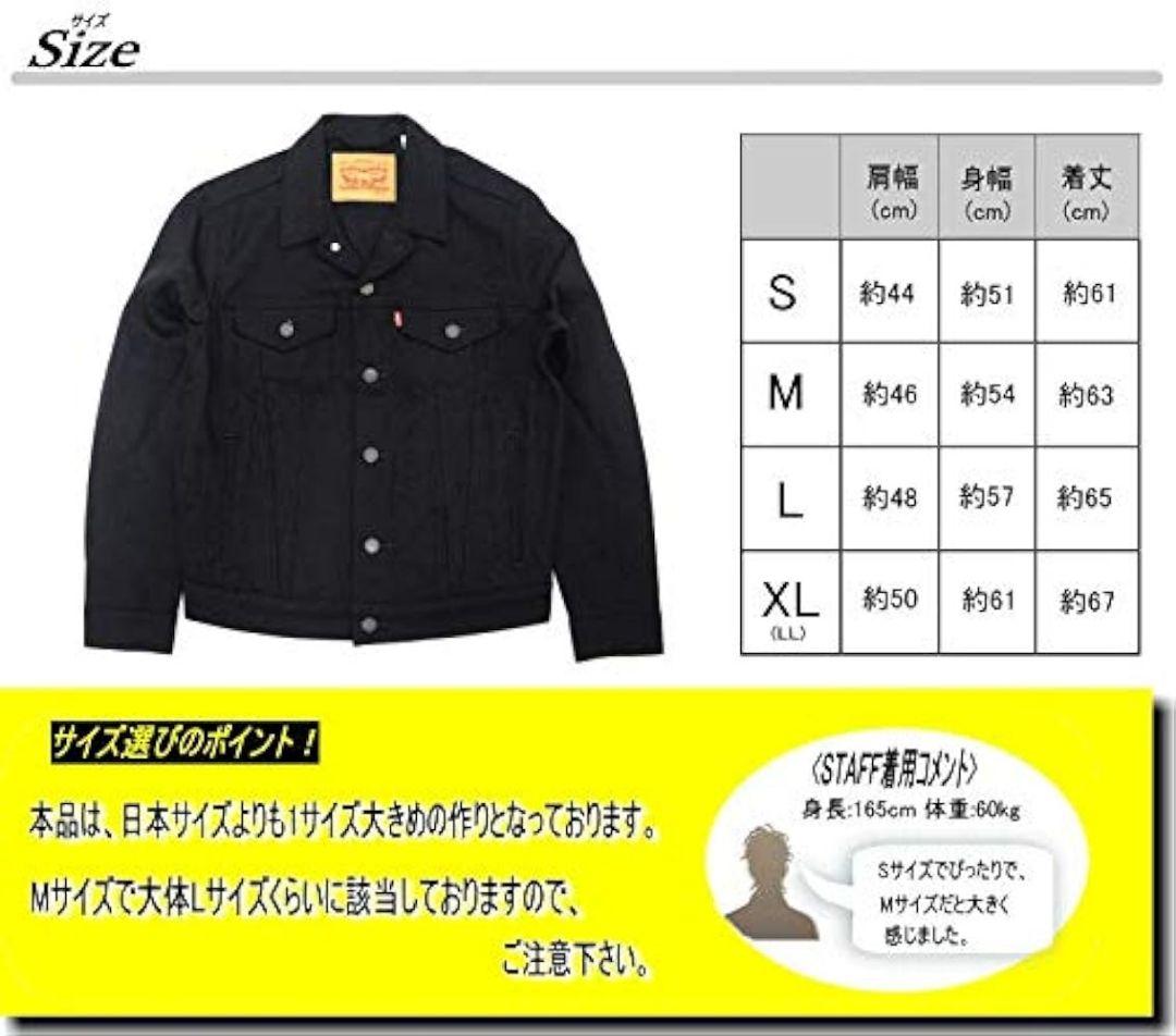 Levi's Type 3 Trucker ブラックデニムジャケット
