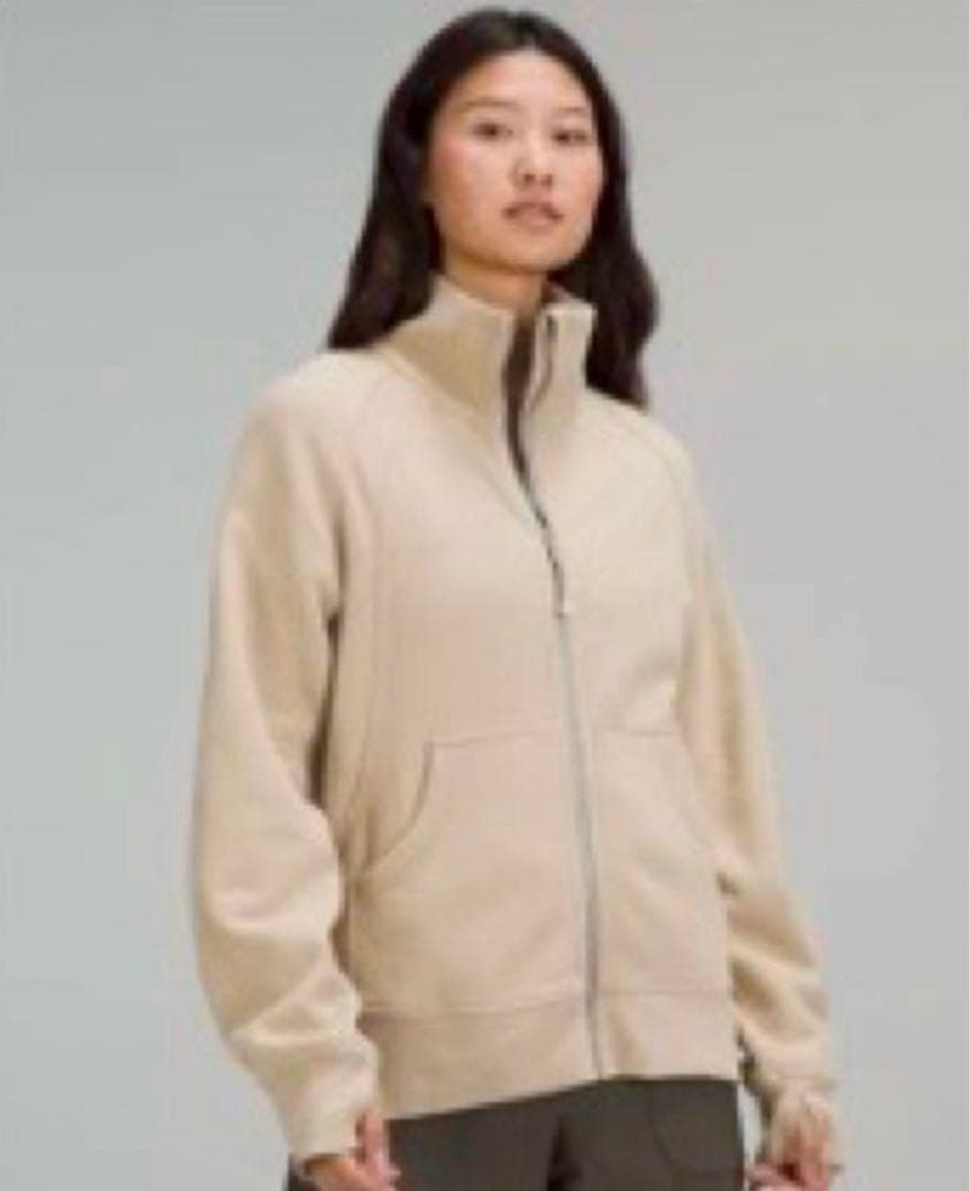 ルルレモンScubaOversized Funnel-Neck FullZip