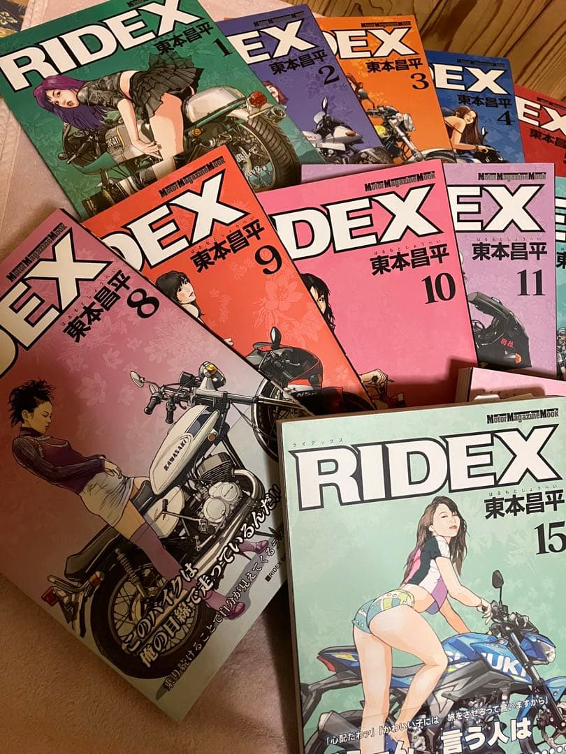 RIDEX 東本昌平 18巻セット 1-18巻