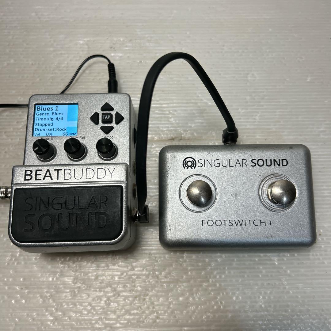 BeatBuddy ギターペダル型 ドラムマシンエフェクター フットスイッチ付き