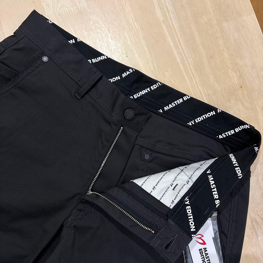 パーリーゲイツ☆新品 マスターバニー 撥水ドビークロスストレッチ ショートパンツ