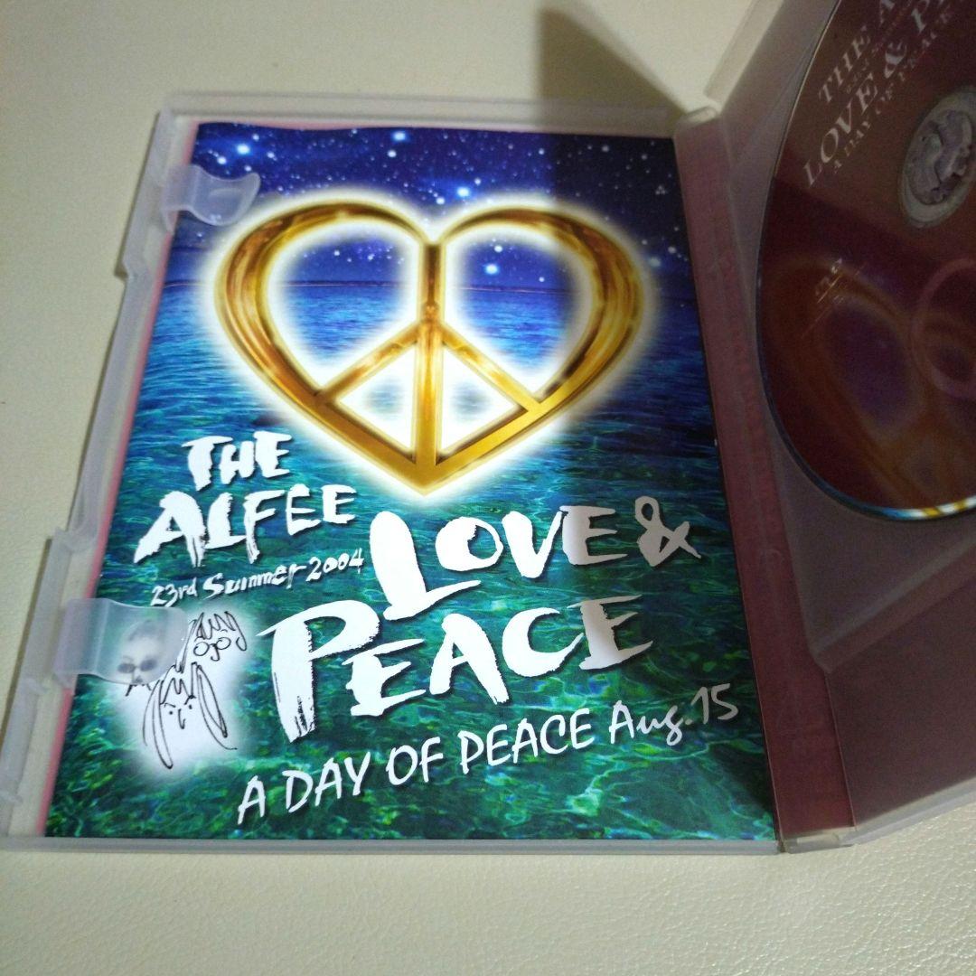 THE ALFEE 2004 LOVE & PEACE 2枚組DVD