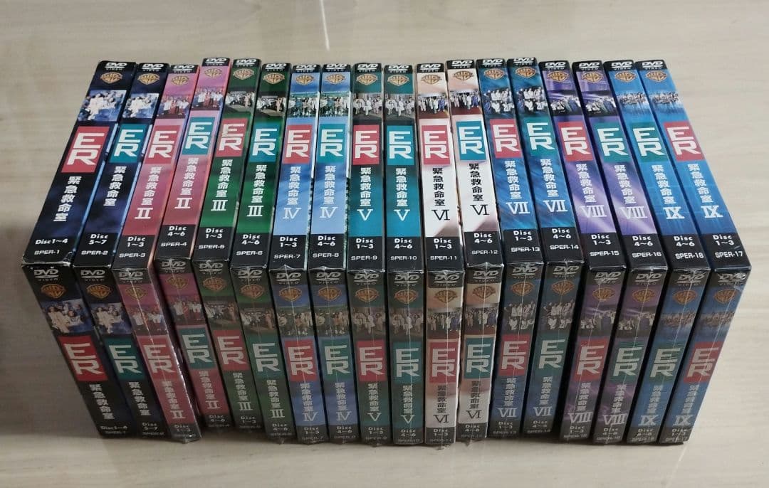 ER 緊急救命室 DVD シーズン1〜9 新品未開封