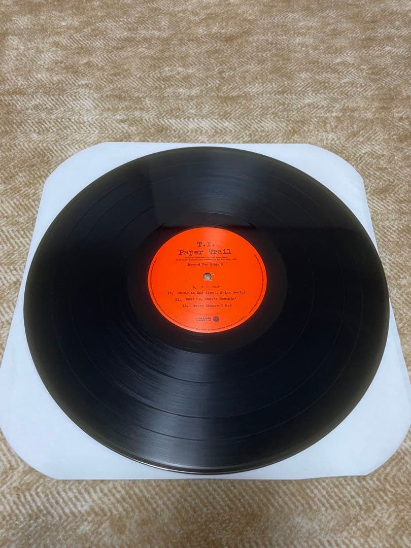 T.I. Paper Trail LPレコード 12インチ ヒップホップ　TI