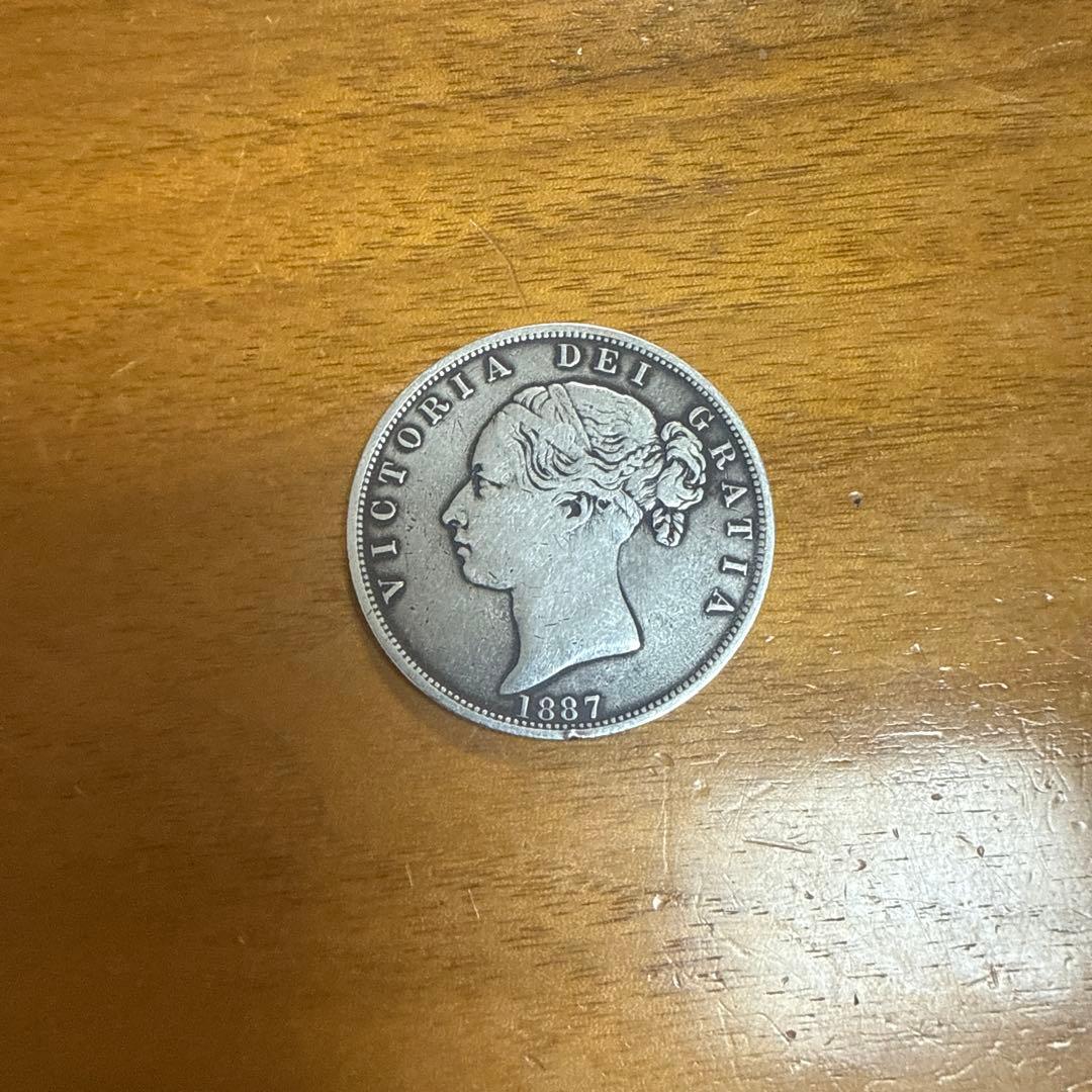 ヤングヘッド　ヴィクトリア女王 銀貨 8枚セット