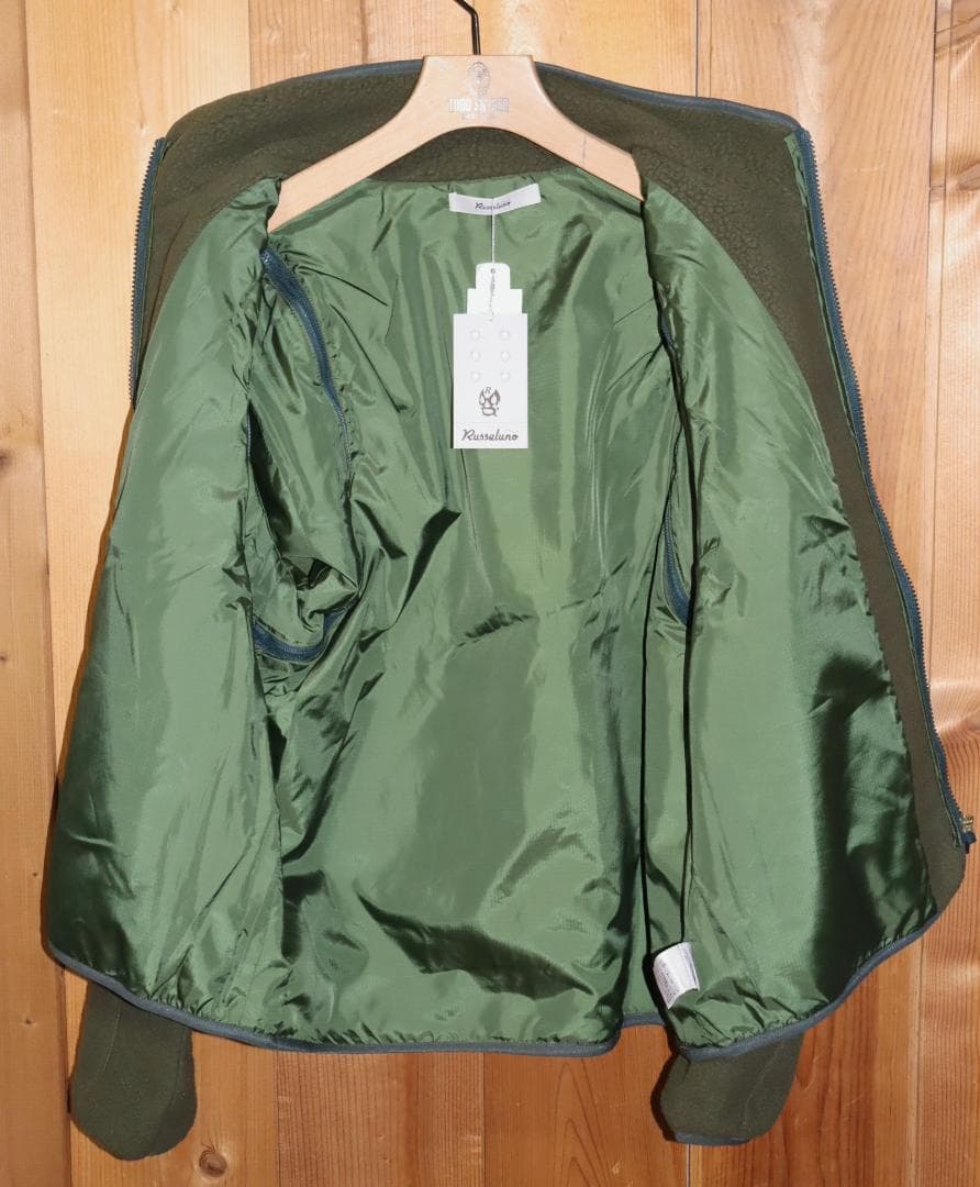 新品 ラッセルノ 2WAY フリースブルゾン (5/L)　Ⓗ