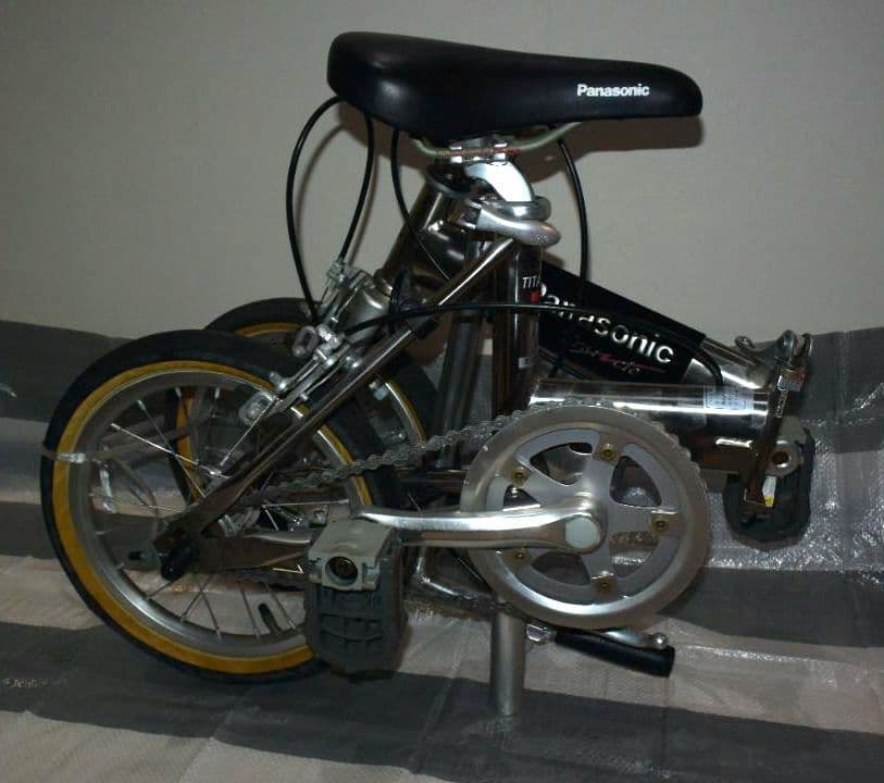 【ジャンク品】 Panasonic 折りたたみ自転車 トレンクル7500