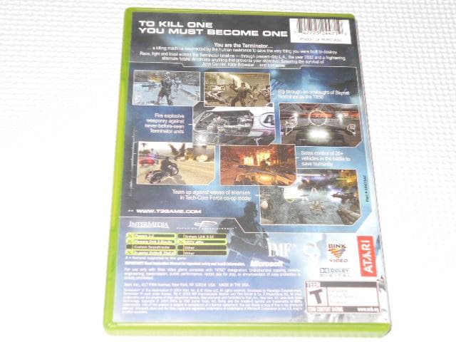 xbox★TERMINATOR 3 THE REDEMPTION 海外版