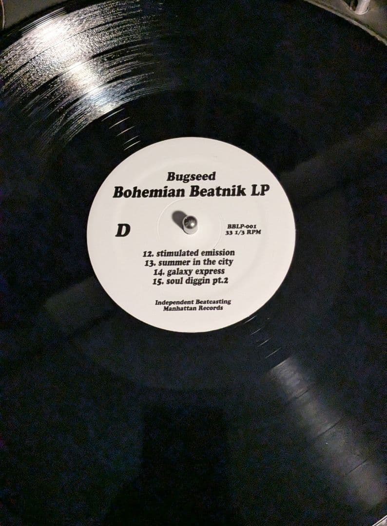 Bugseed Bohemian Beatnik　2LP