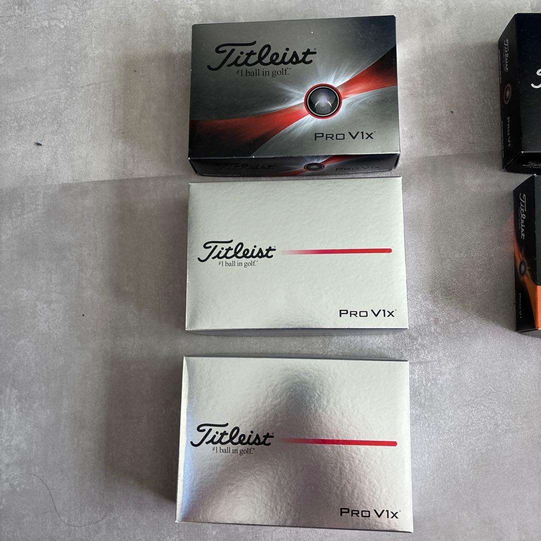【新品】2025最新モデル　タイトリスト PRO V1x ホワイト 2ダース+1