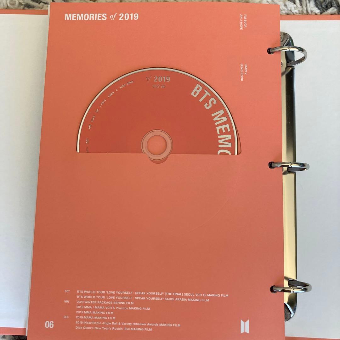 BTS Memories of 2019 DVD 日本語字幕