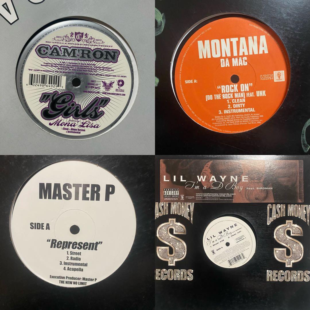 大量箱売り SOUTH HIPHOP レコード 60枚セット　まとめ売り サウス