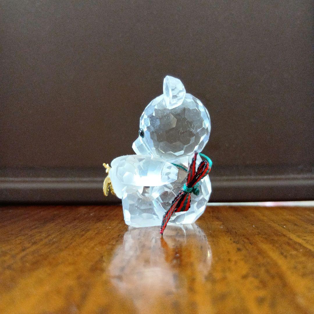 スワロフスキー　ベア　置き物