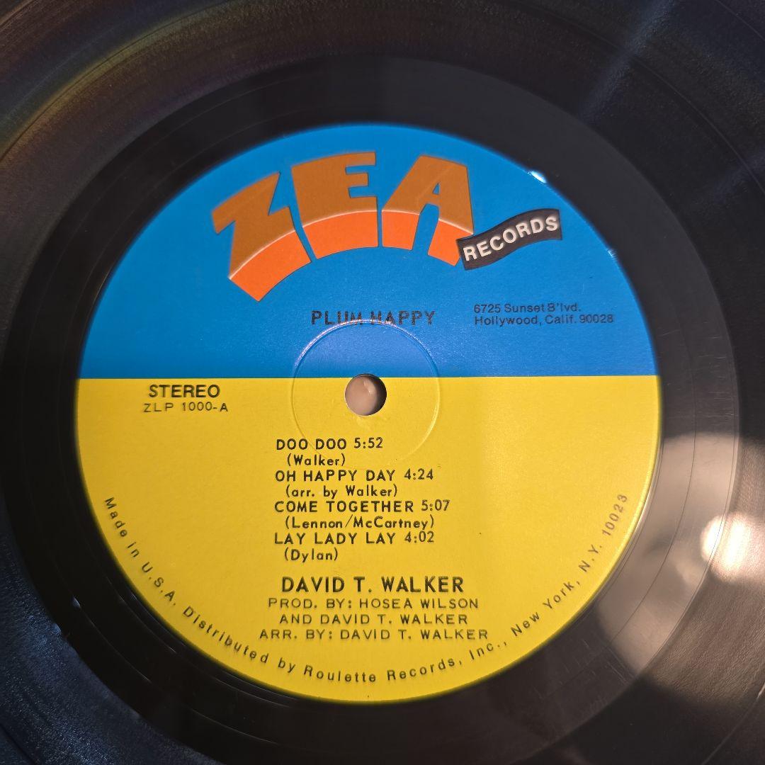 レア盤 PLUM HAPPY David T Walker