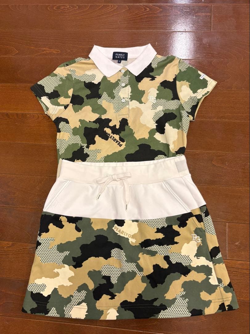 パーリーゲイツ　ポロシャツ&スカート　セットアップ　美品