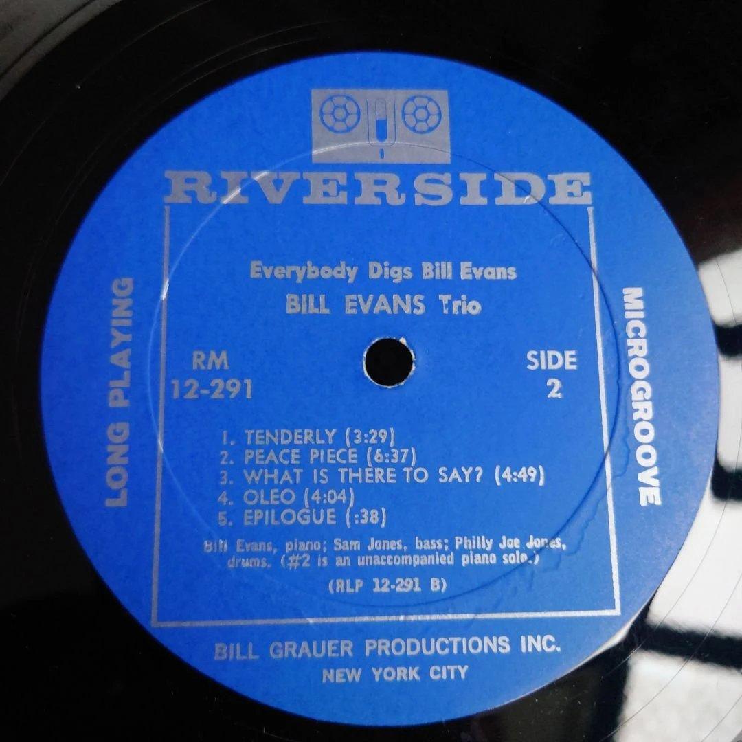 US極上美盤Everybody Digs Bill Evans