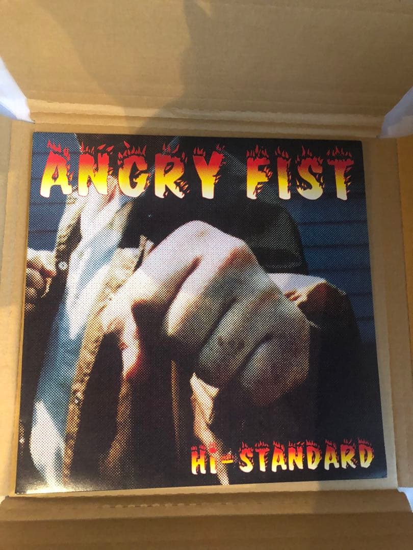 P*T様 名盤　当時物　Hi-STANDARD angry fist レコード