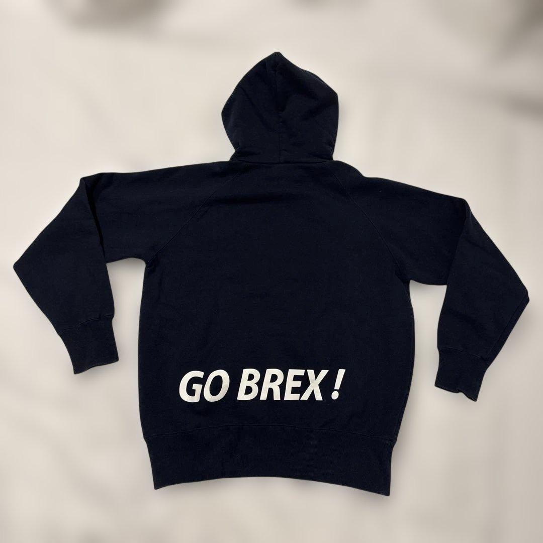 TOCHIGI BREX フードパーカー　L ネイビー　栃木　宇都宮