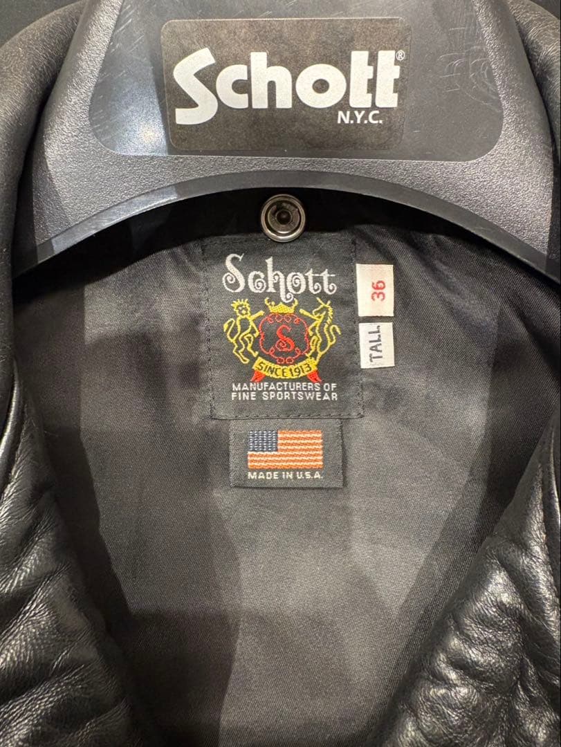 【早い者勝ち】Schott シープワンスター217us 36サイズ