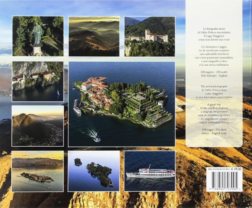 Il Lago Maggiore visito dal cielo 伊語・英語版