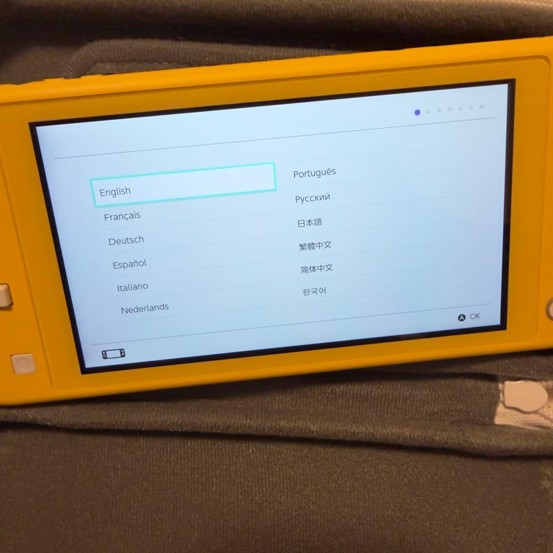Nintendo Switch Lite イエロー 専用ケース付き