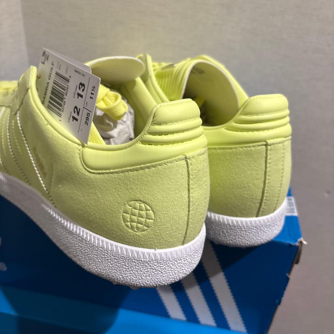 adidas サンバ　ゴルフ　イエロー 29.5c