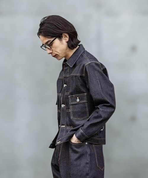 SHIOTA　スーピマDENIM JACKET #BEN