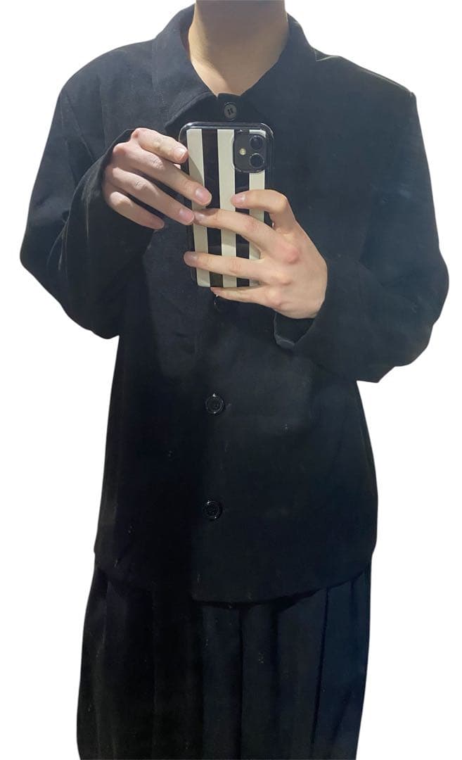 も*ん様 2000s Minimal design button jacket