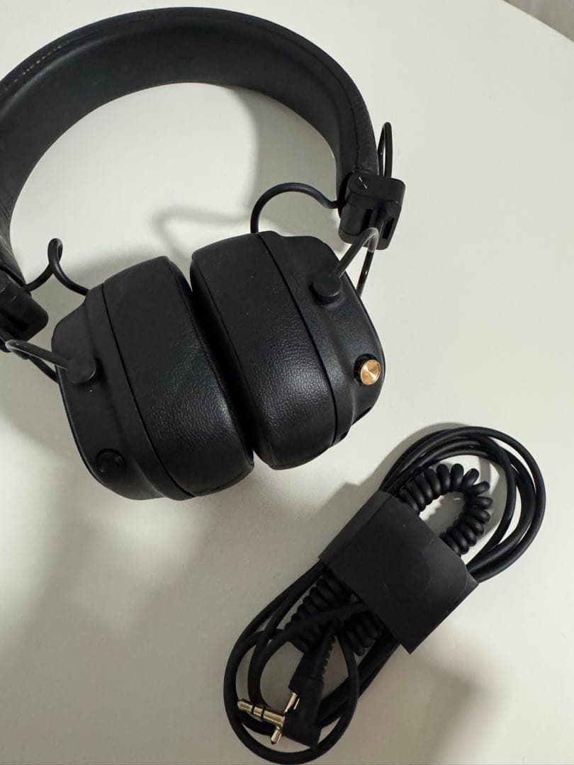 【正規品】【美品】Marshall ワイヤレスヘッドホン ブラック
