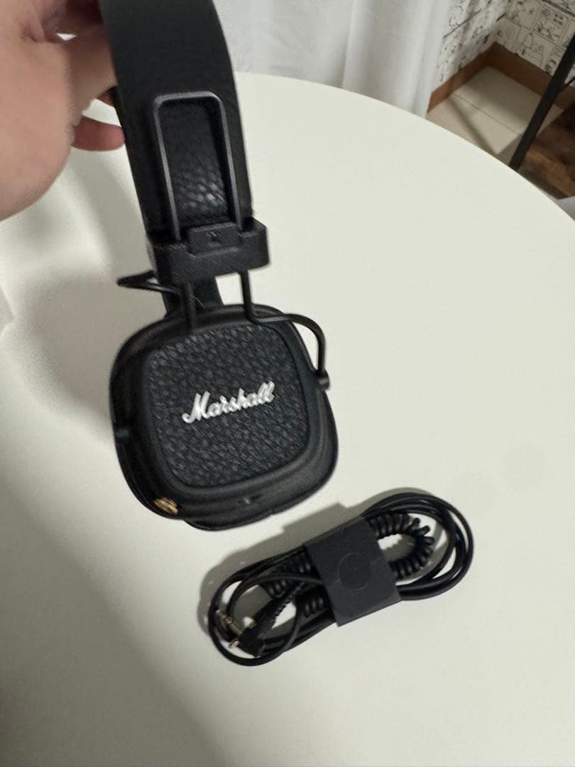 【正規品】【美品】Marshall ワイヤレスヘッドホン ブラック