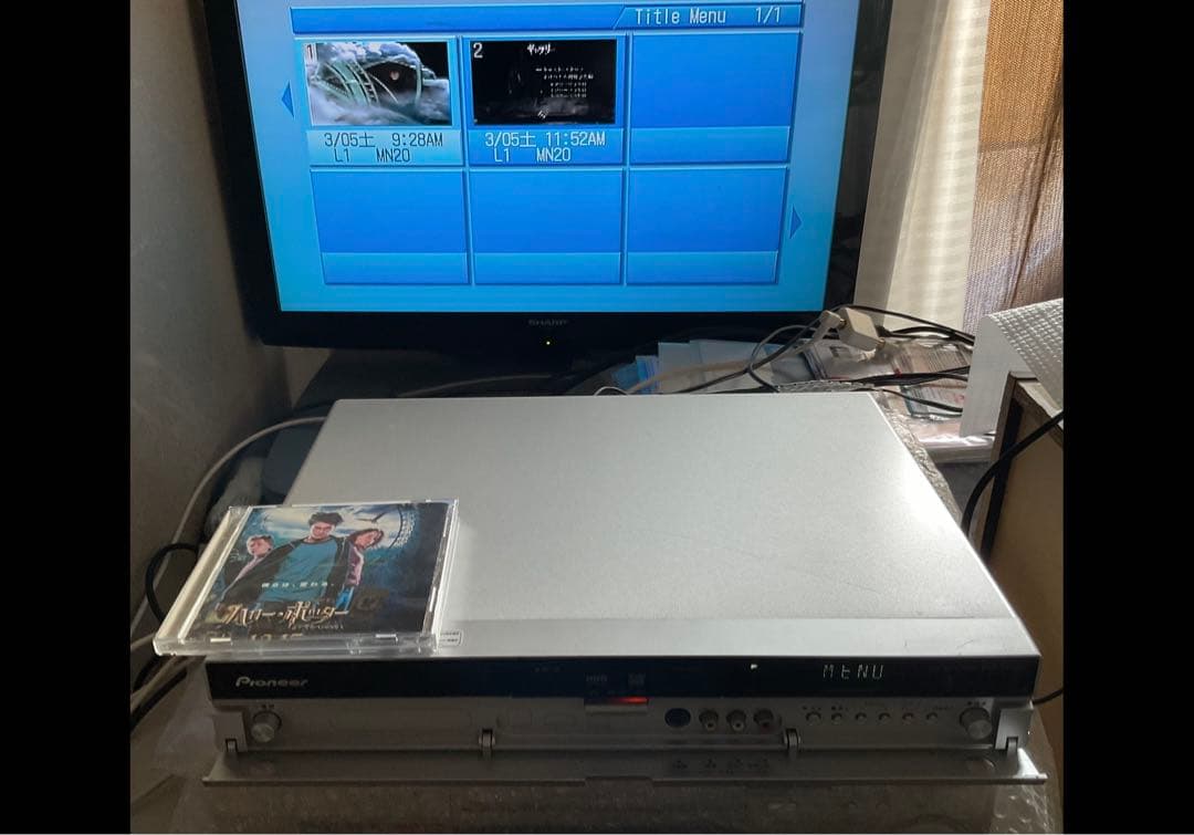 Pioneer DVD レコーダー「スグレコ」DVR-540H 良品