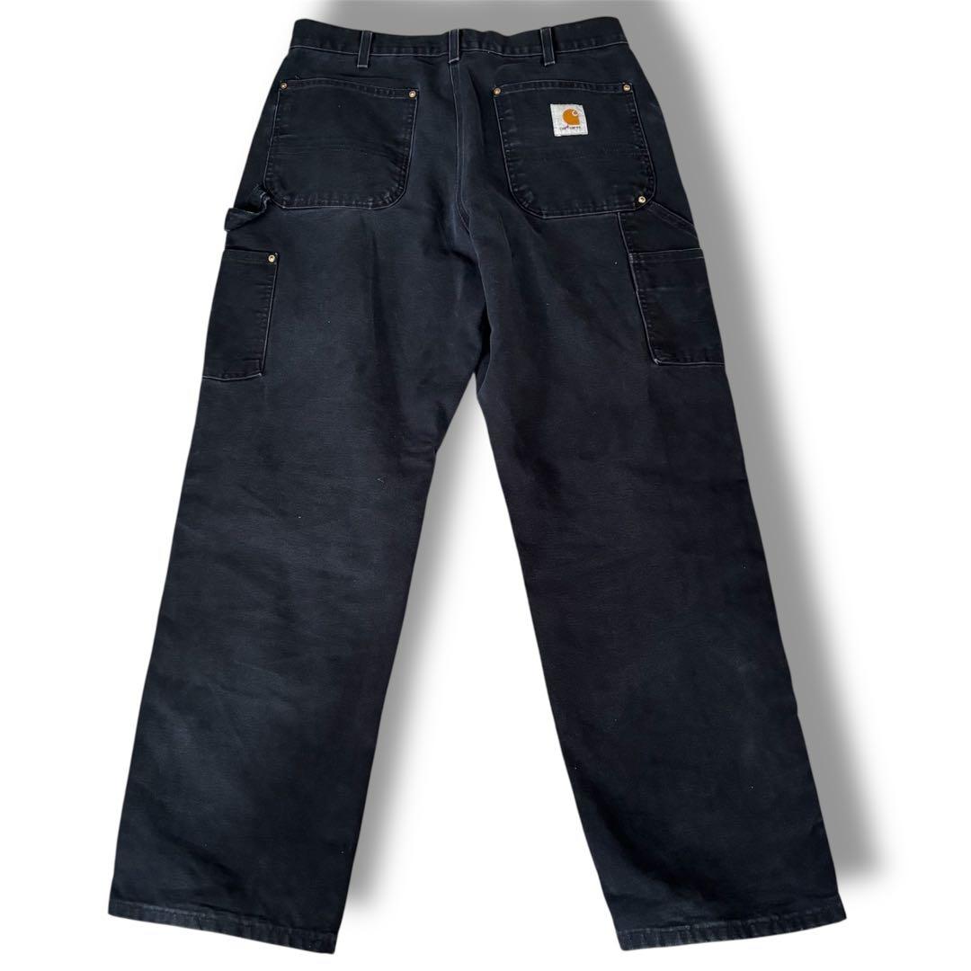 Carhartt カーハート ダブルニー ブラック USA製 W34 L30