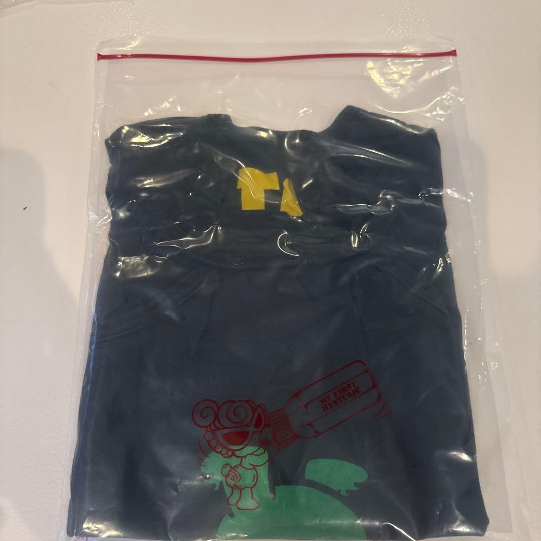 MY FIRST HYSTERIC 赤色、黒色Tシャツ セット