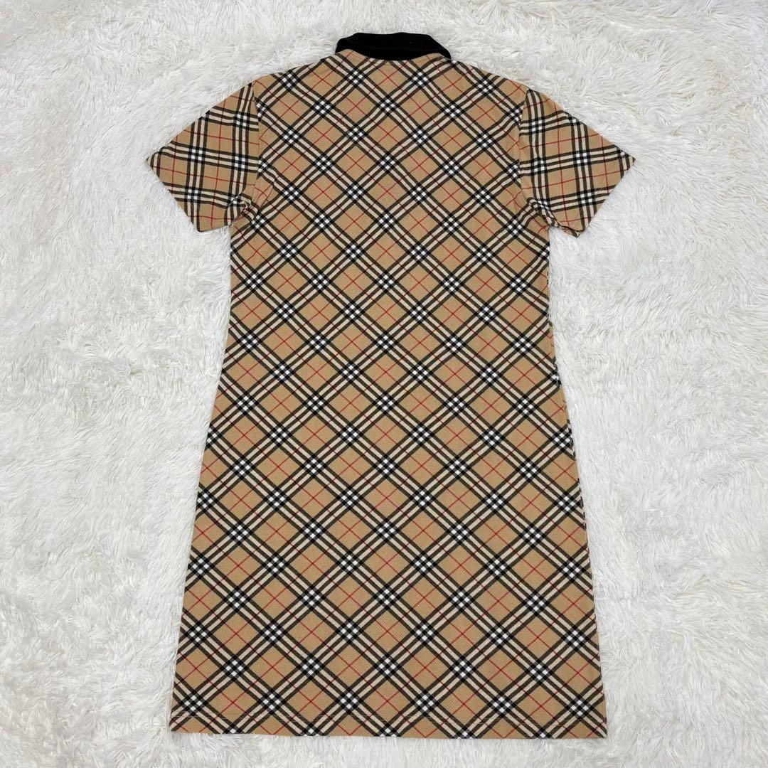 BURBERRY GOLF バーバリーゴルフ　半袖　ワンピース　ノバチェック