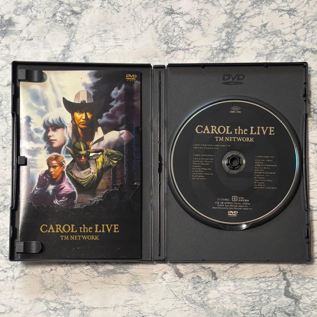 ミュージック TM NETWORK CAROL thd LIVE DVD