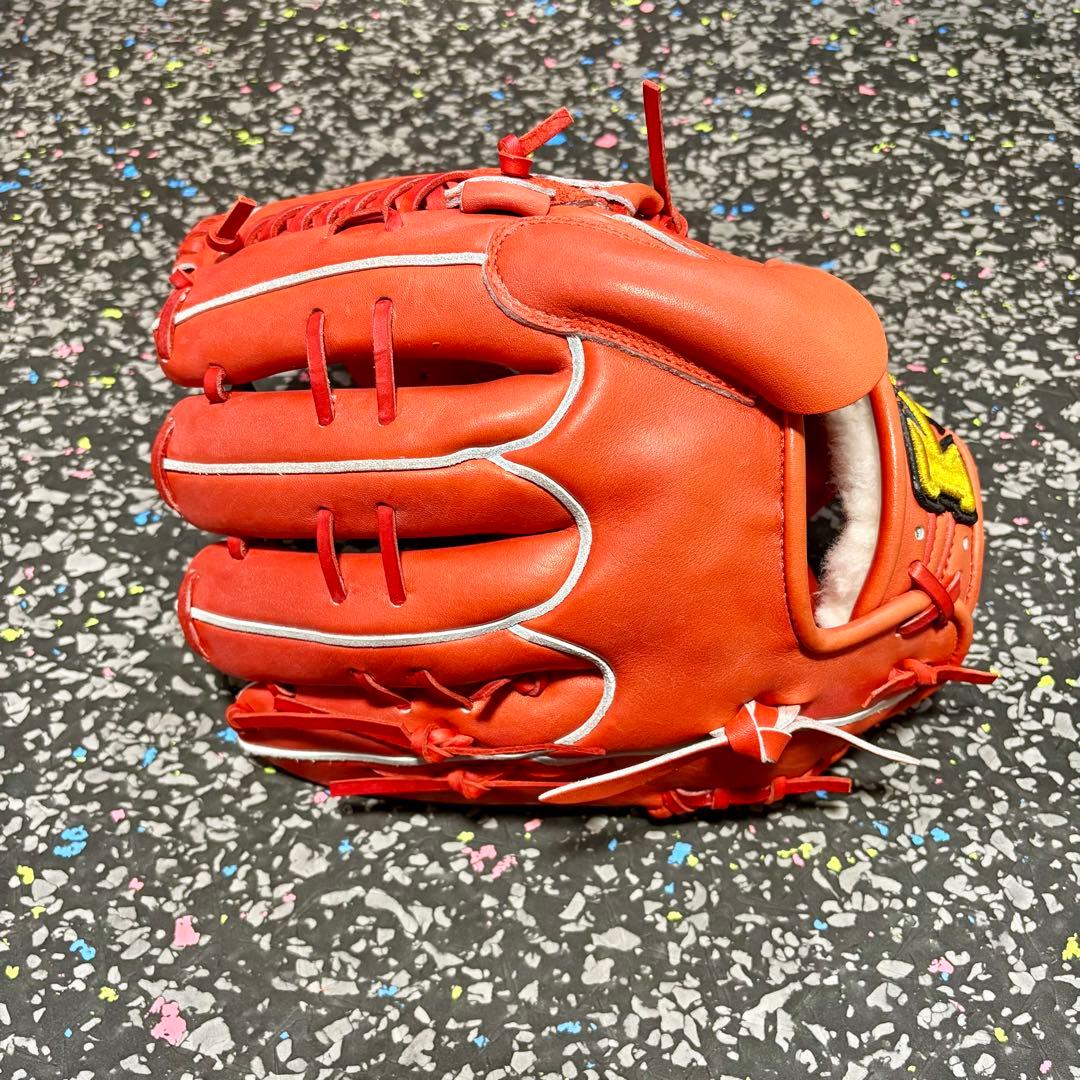 ハイゴールド 日本製 硬式用 グローブ 心極 投手用 ジュテルレザー FAレザー
