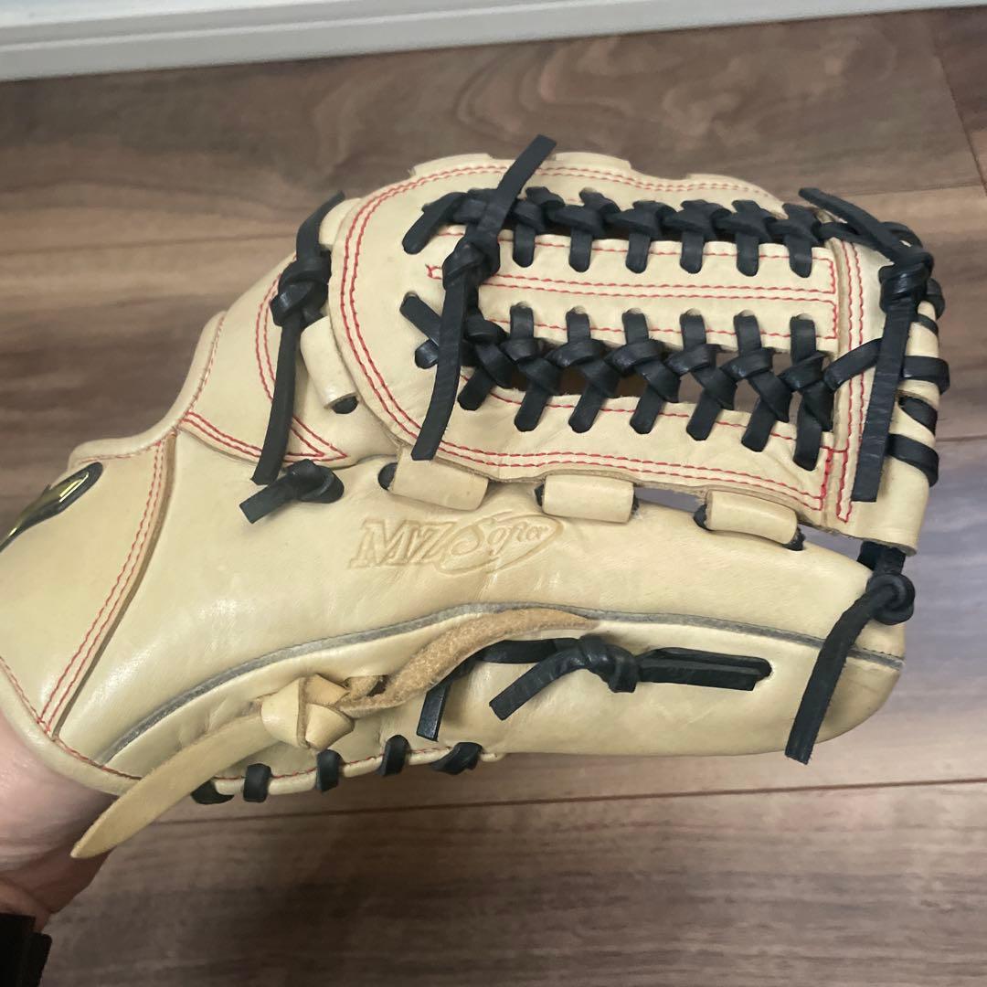 Mizuno MZ SOFTER 軟式グローブ ベージュ 大人用