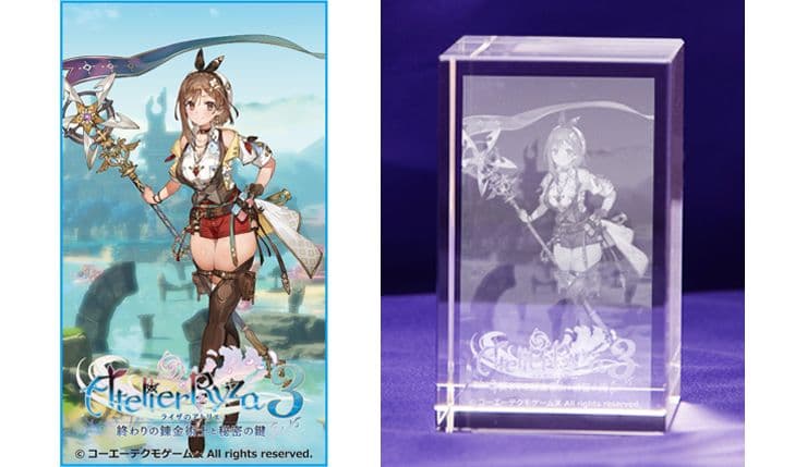 ライザのアトリエ3 ～終わりの錬金術士と秘密の鍵～ プレミアム 3Dクリスタル